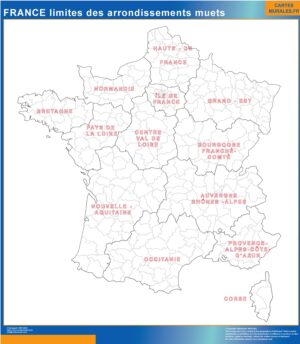 France Arrondissements muette